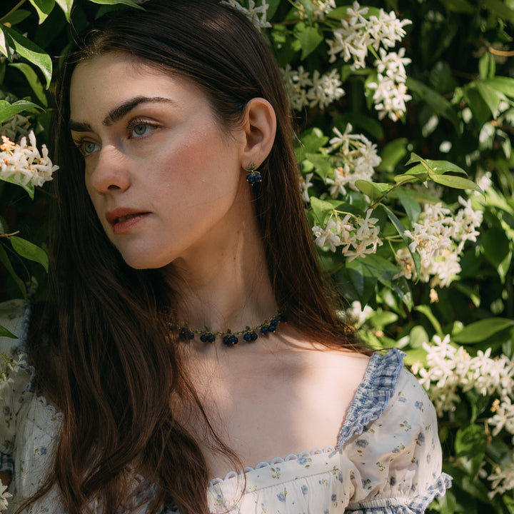 Blueberry Stud Earrings
