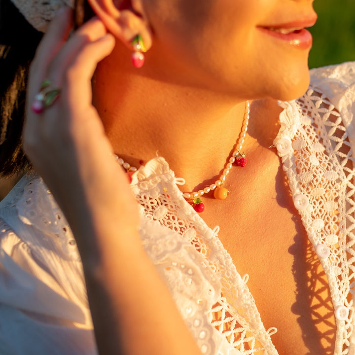 Fruit Pearl Necklace Selenichast