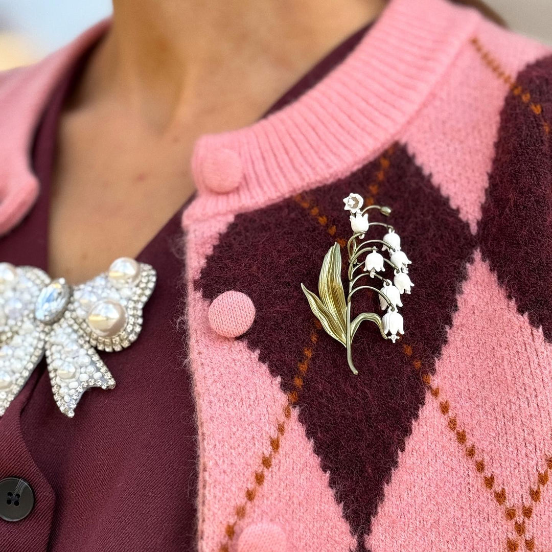 Lily Of The Valley Brooch