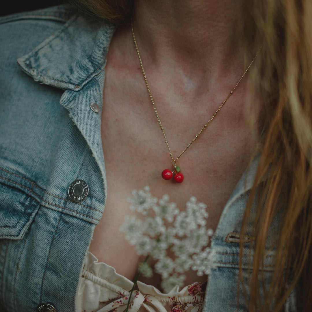 Cherry Necklace Selenichast 