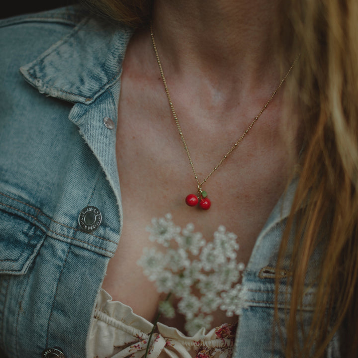 Cherry Necklace Selenichast 