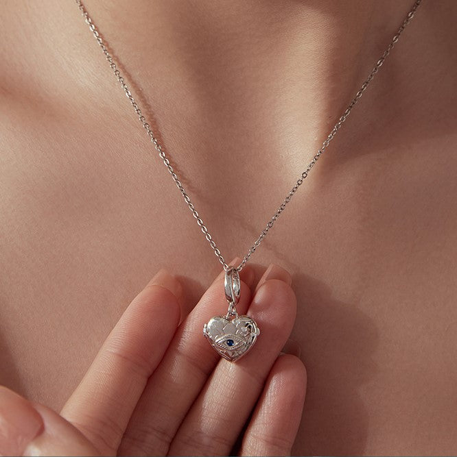 Evil Eye Locket Necklace
