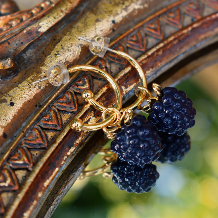 Blackberry Earrings