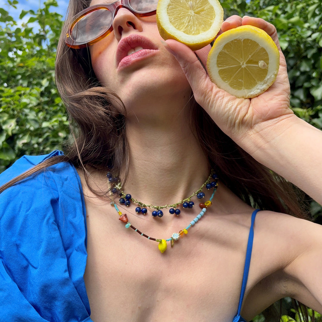 Blueberry Necklace