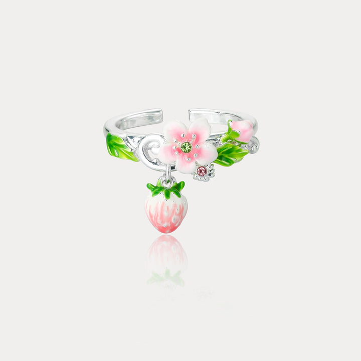 Strawberry Bloom Ring