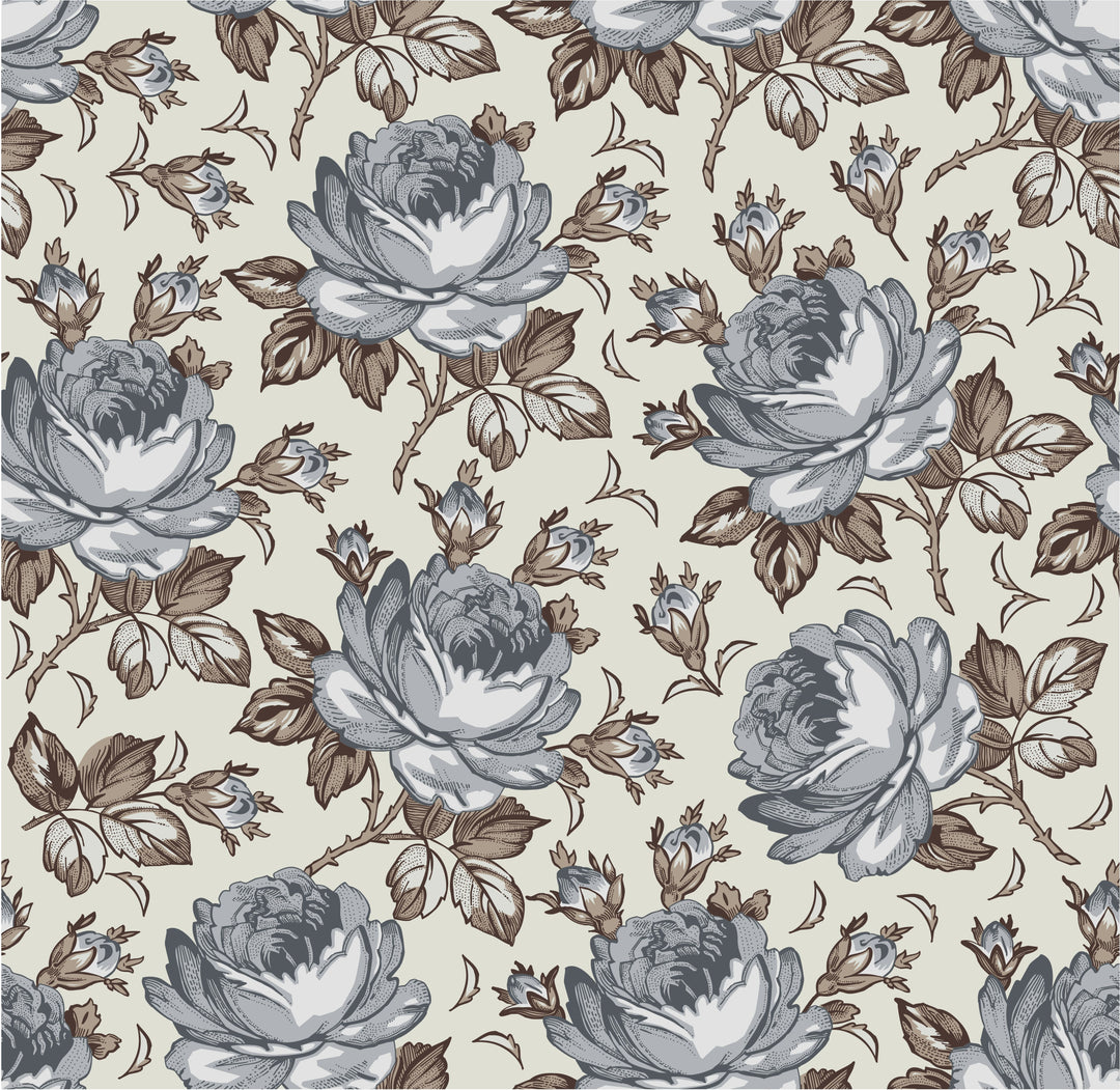 Selenichast Antique Peony Square Scarf