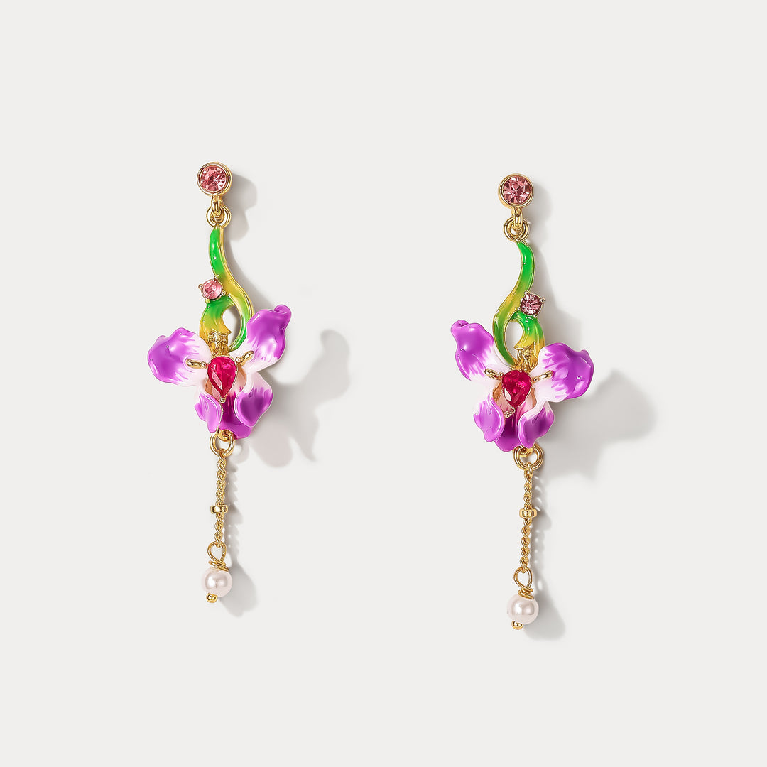 Iris Earrings