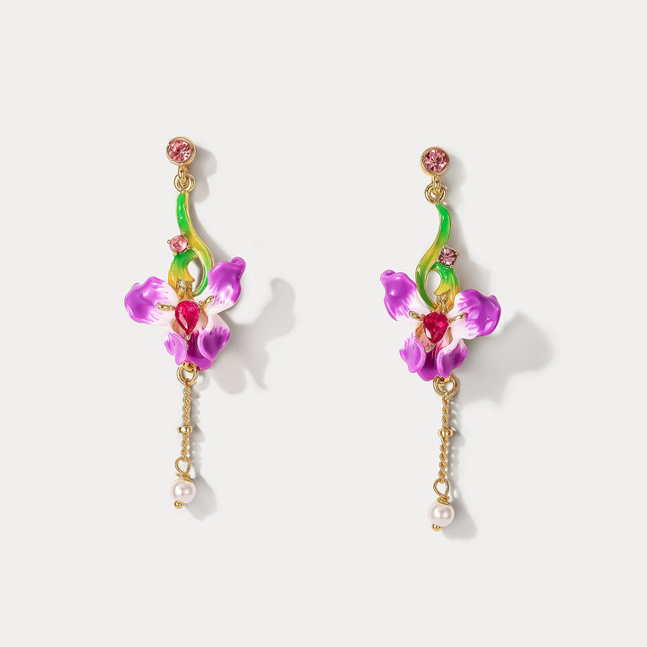 Iris Earrings