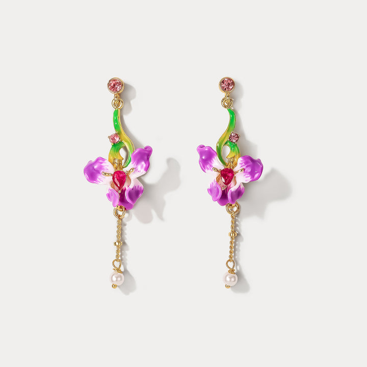 Iris Earrings