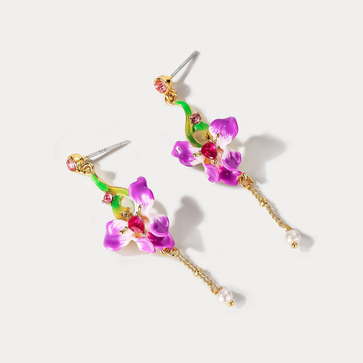 Iris Earrings