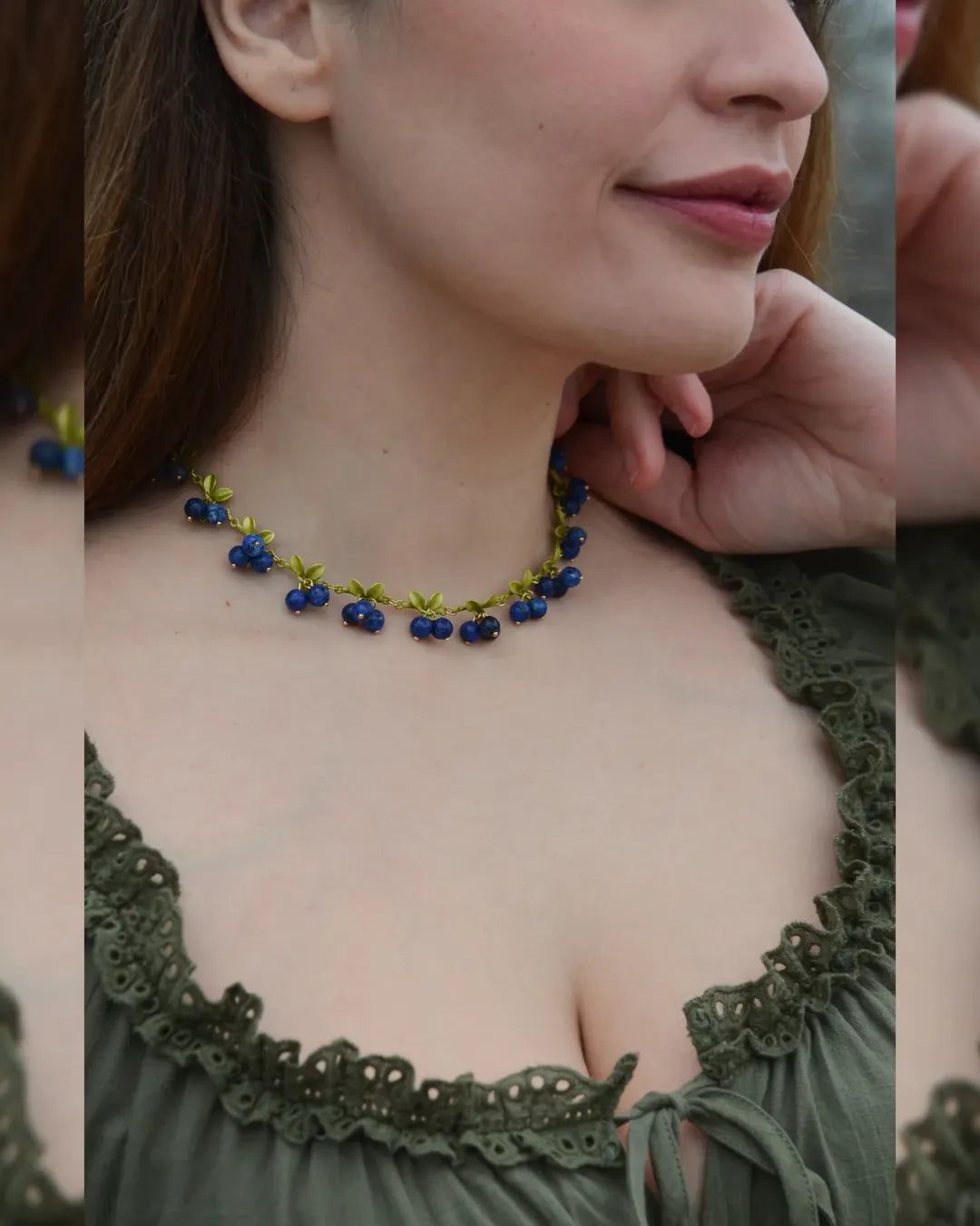Blueberry Necklace