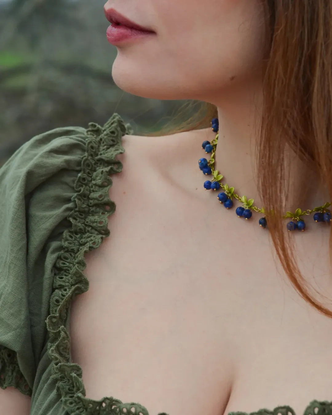 Blueberry Necklace