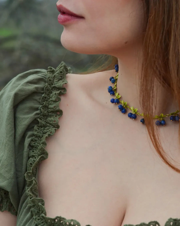 Blueberry Necklace