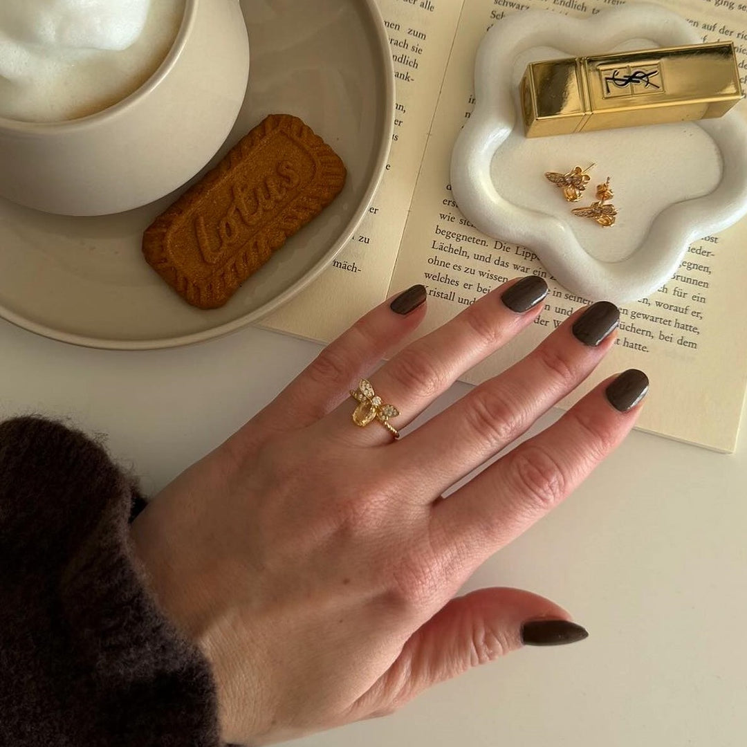 Selenichast Citrine Ring