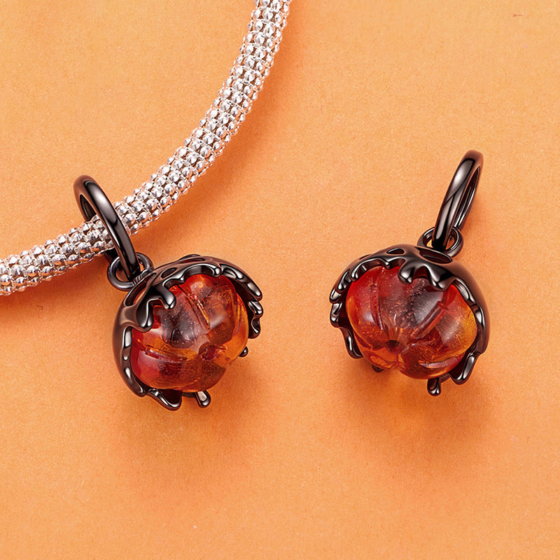 Halloween Pumpkin Necklace