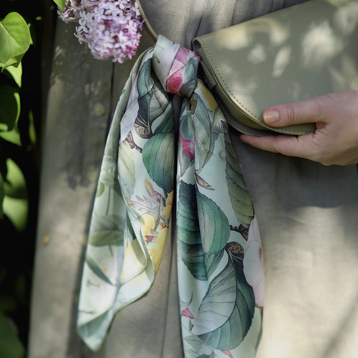 Lush Garden Square Scarf Selenichast 
