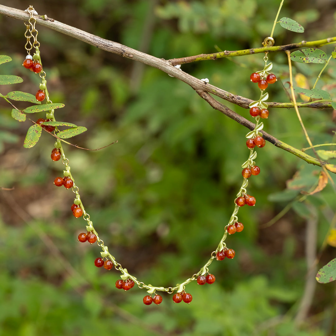 Cranberry Necklace