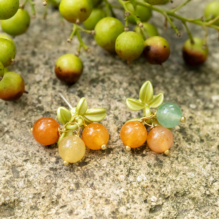 Berry Stud Earrings