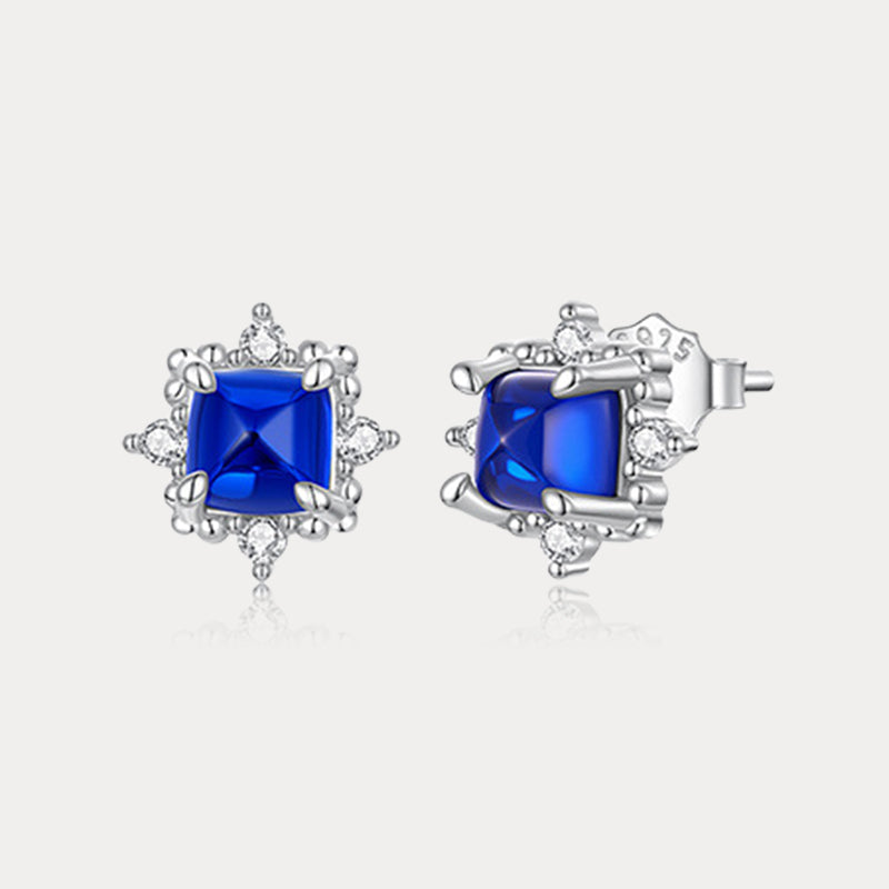 Blue Spinel Earrings
