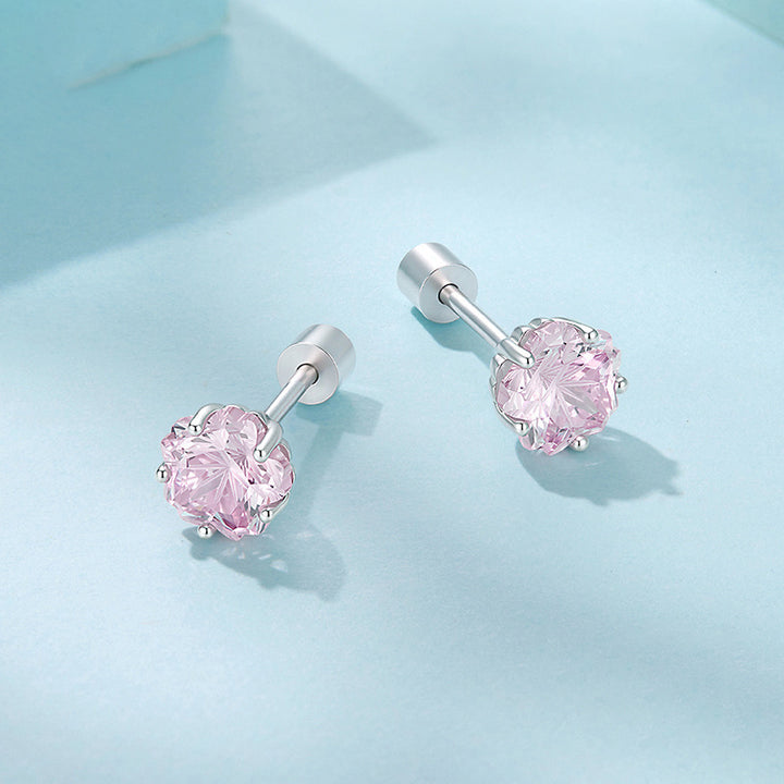 Pink Cherry Blossom Earrings