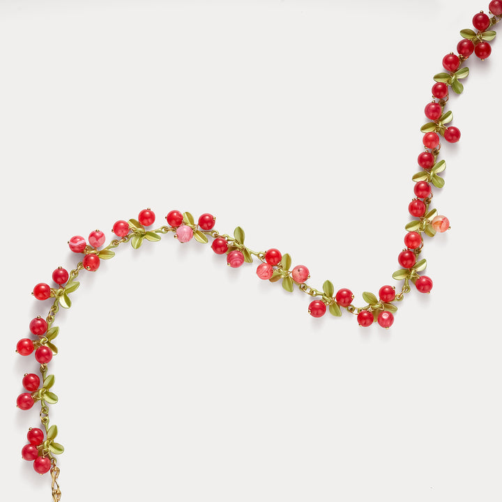 Cranberry Necklace
