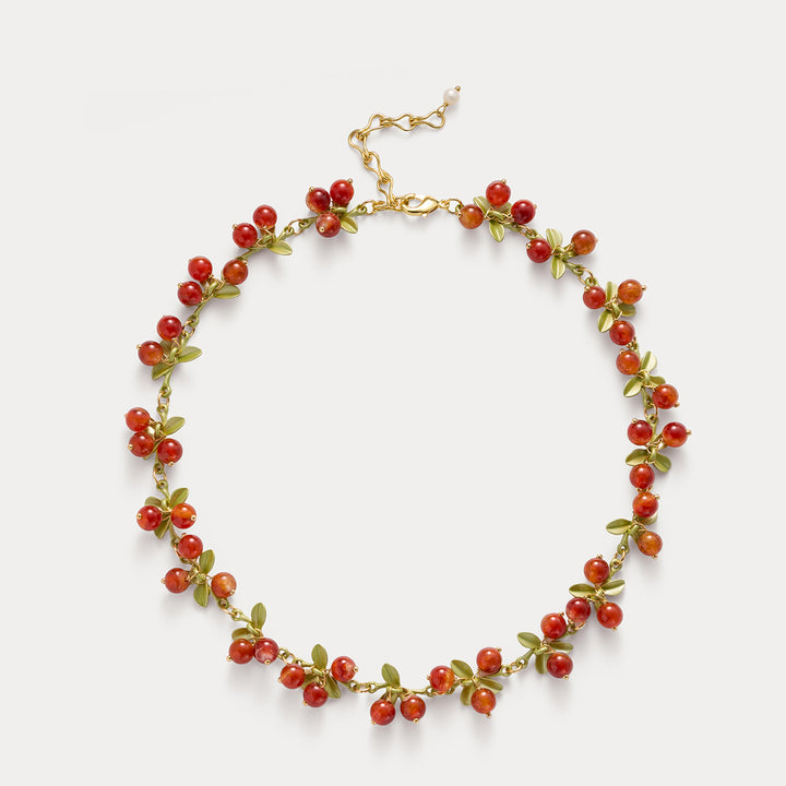 Cranberry Necklace