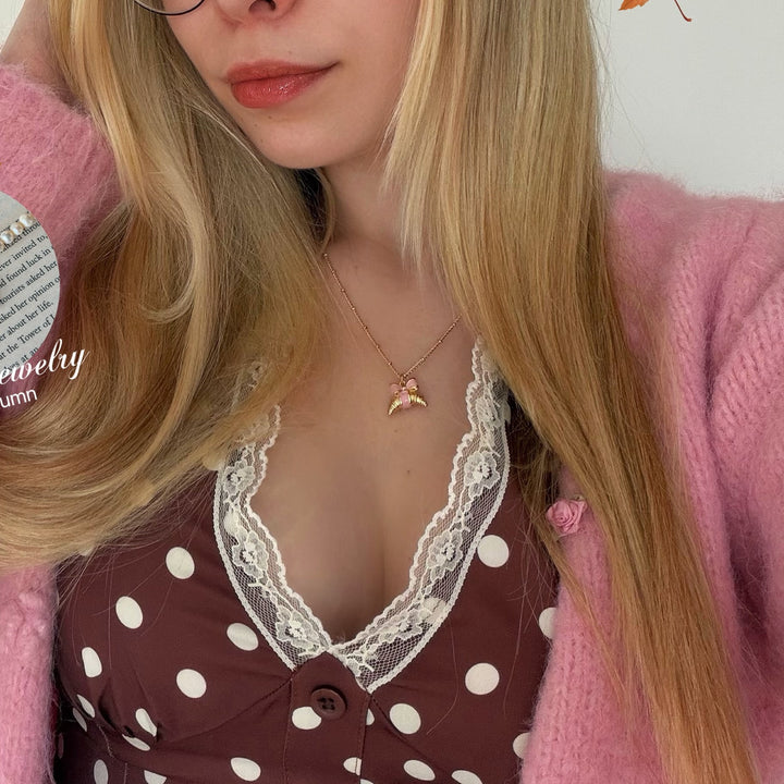 Croissant Necklace