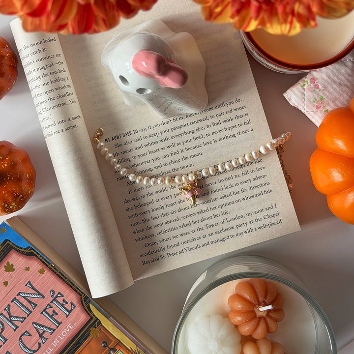 Croissant Pearl Bracelet