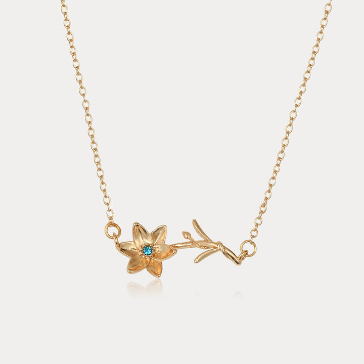 Daffodil Necklace - March Birth Flower