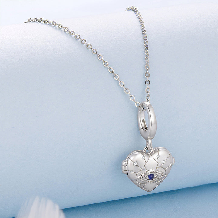 Evil Eye Locket Necklace