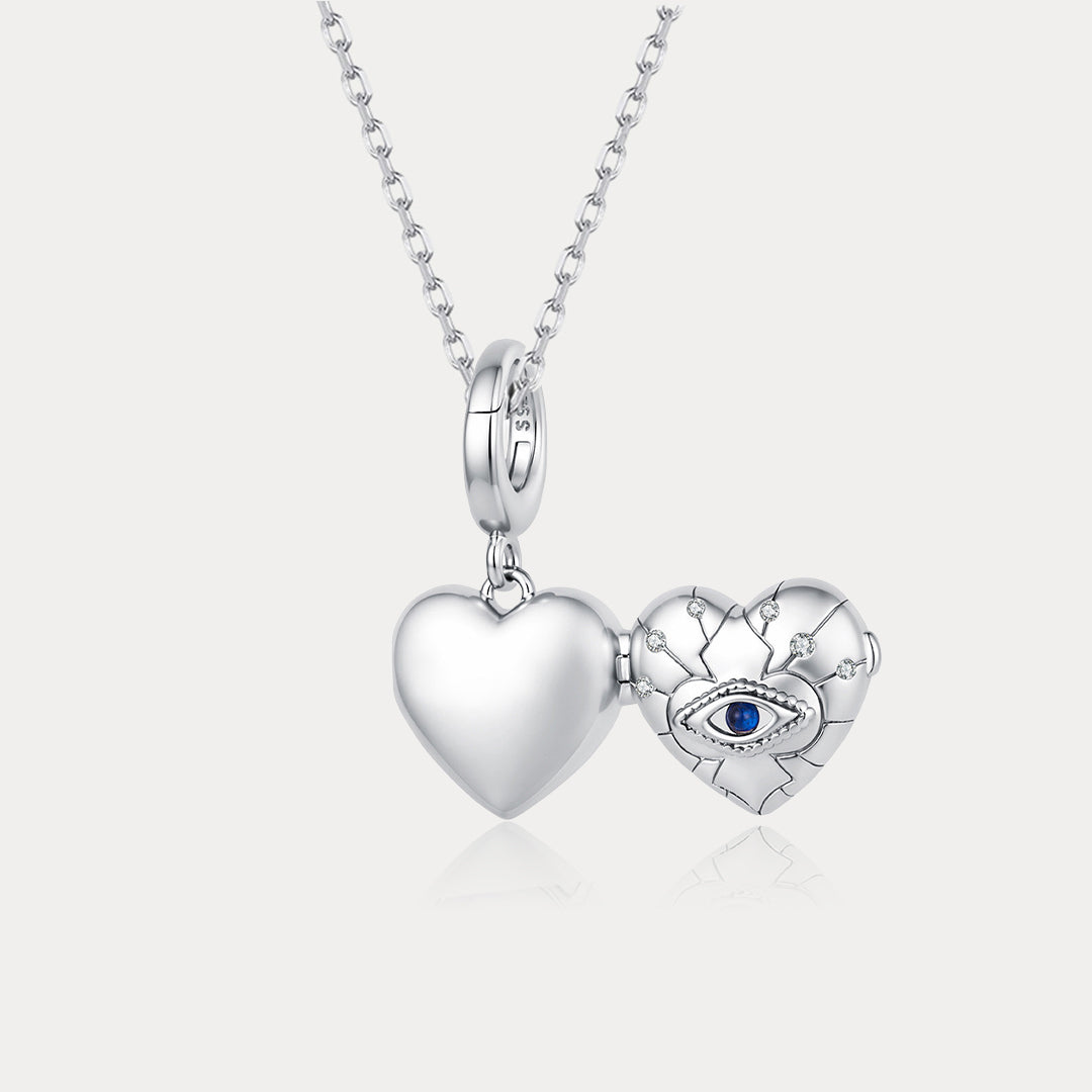 Evil Eye Locket Necklace
