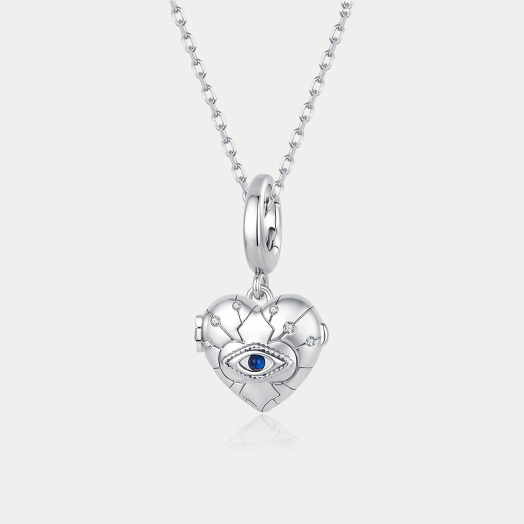 Evil Eye Locket Necklace