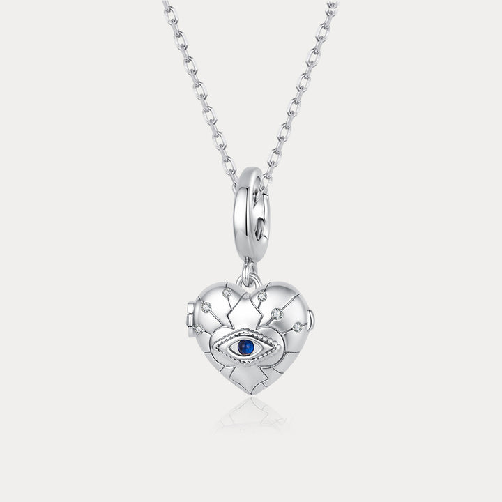 Evil Eye Locket Necklace