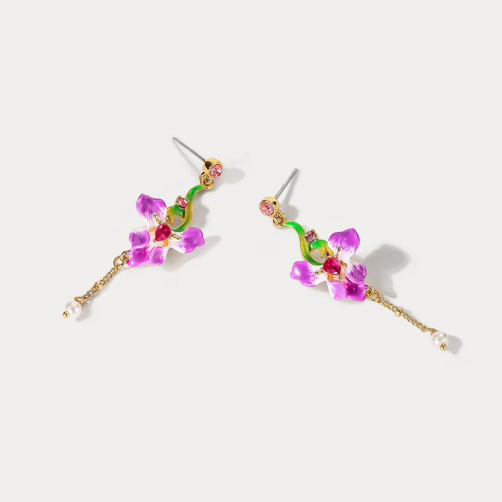 Iris Earrings