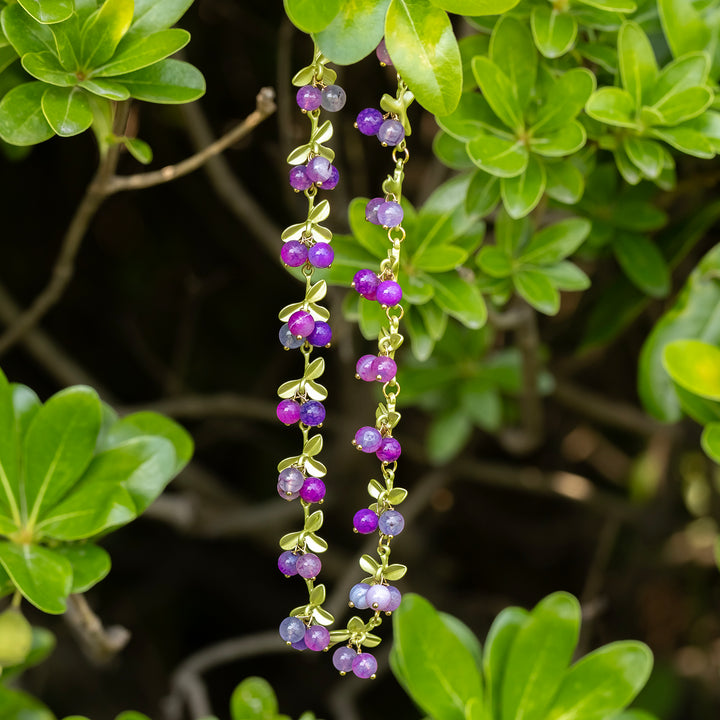 Purple Berry Necklace