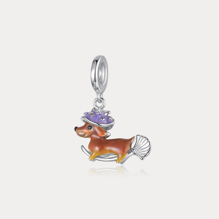 Halloween Dachshund Necklace