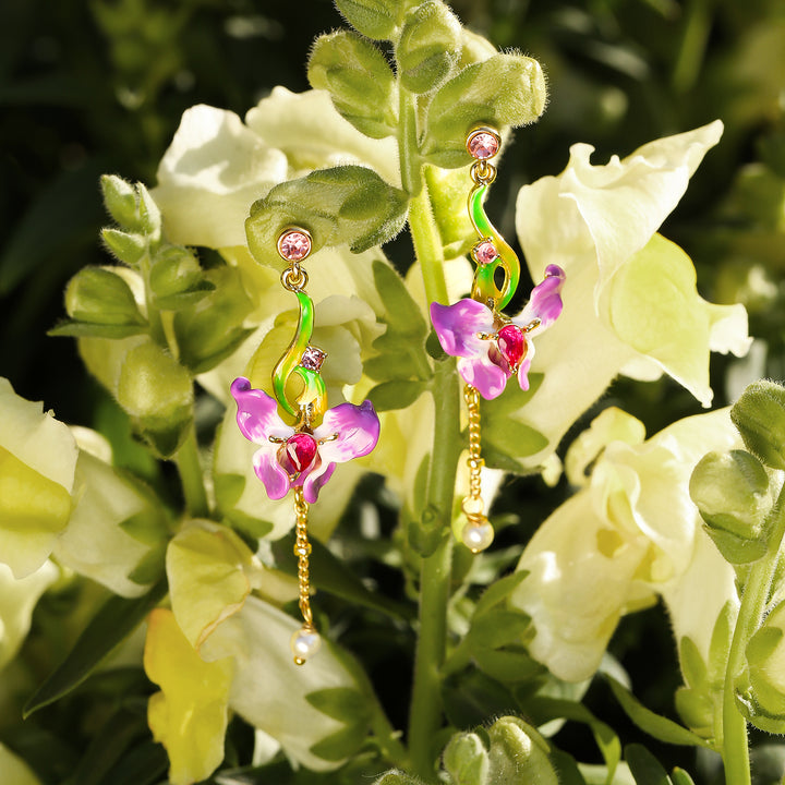 Iris Earrings