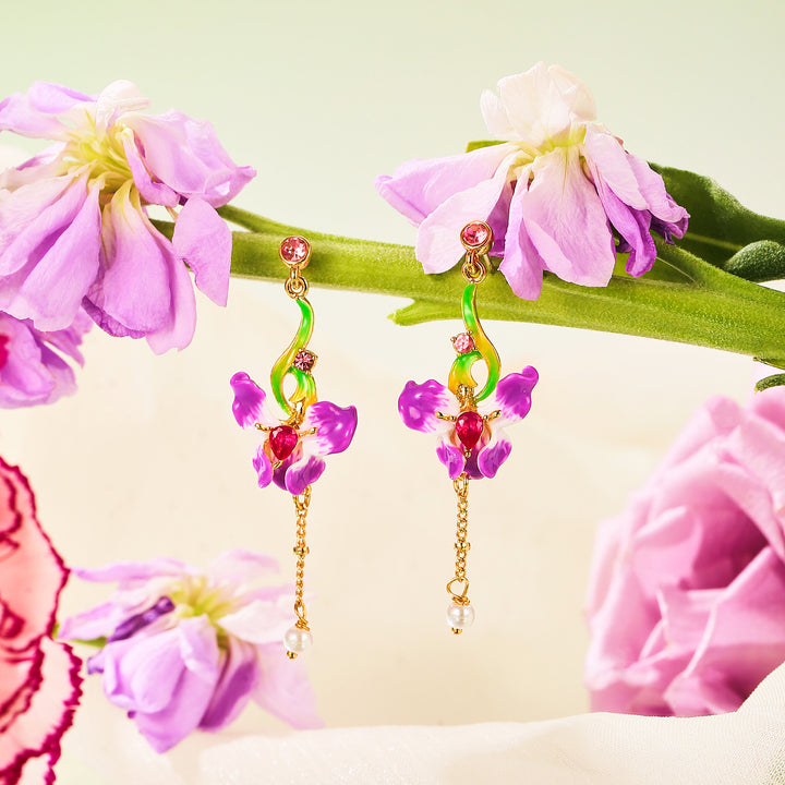 Iris Earrings