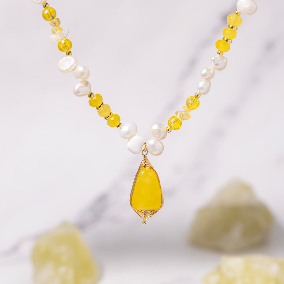 Citrine Necklace