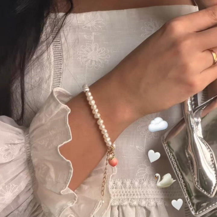 Bracciale di Peach Pearl