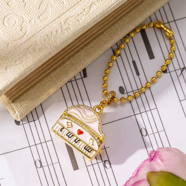 Piano Locket Charm