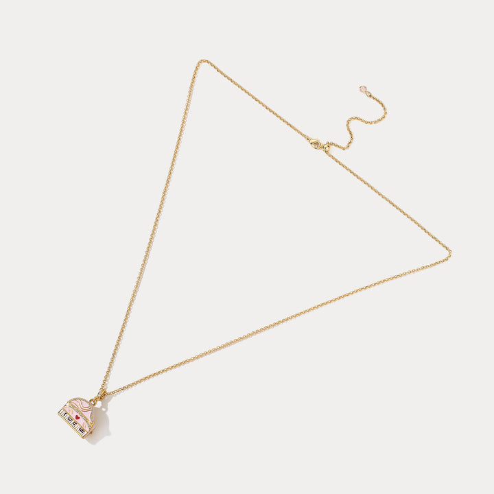 Piano Locket Necklace