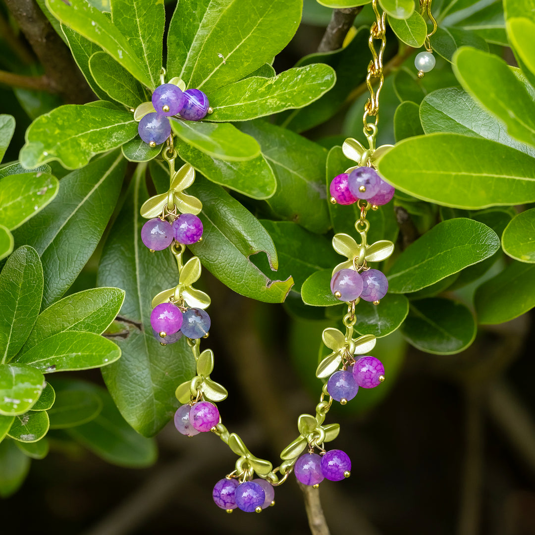 Purple Berry Bracelet