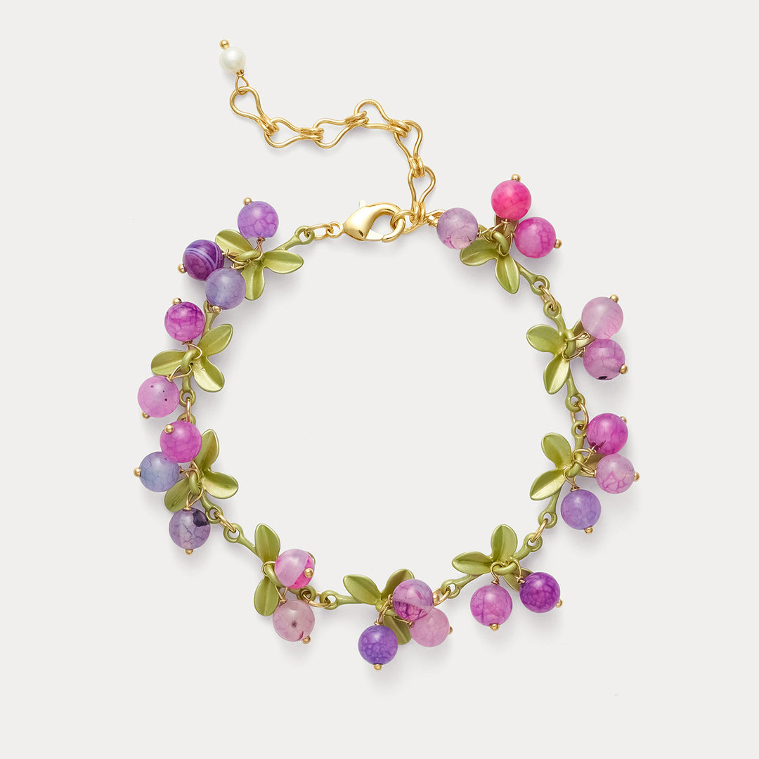 Purple Berry Bracelet