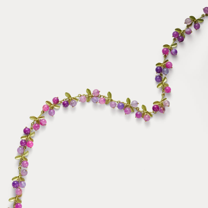 Purple Berry Necklace