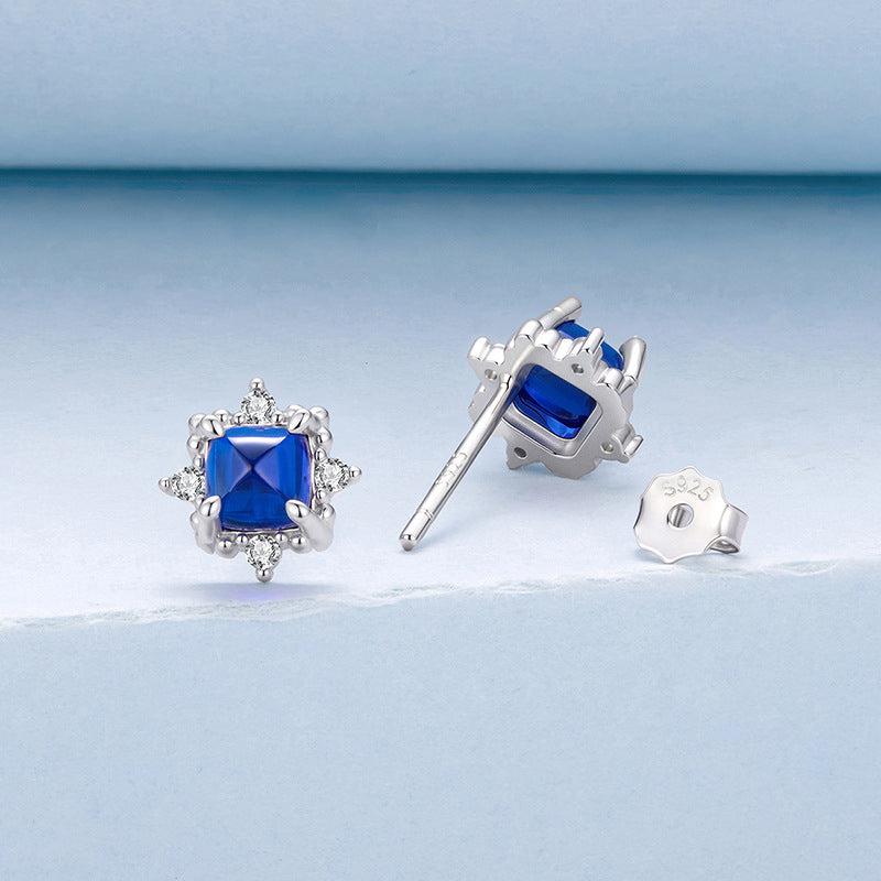 Blue Spinel Earrings