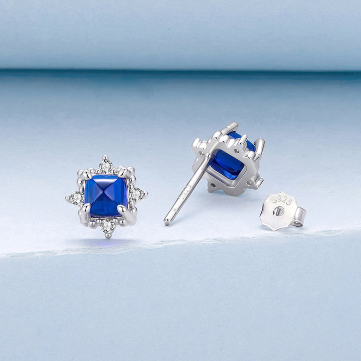 Blue Spinel Earrings