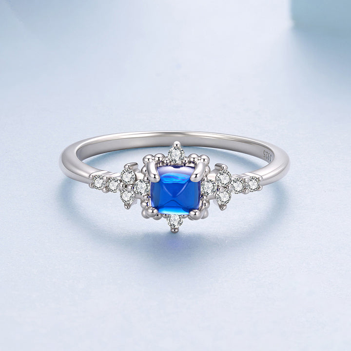 Blue Spinel Ring