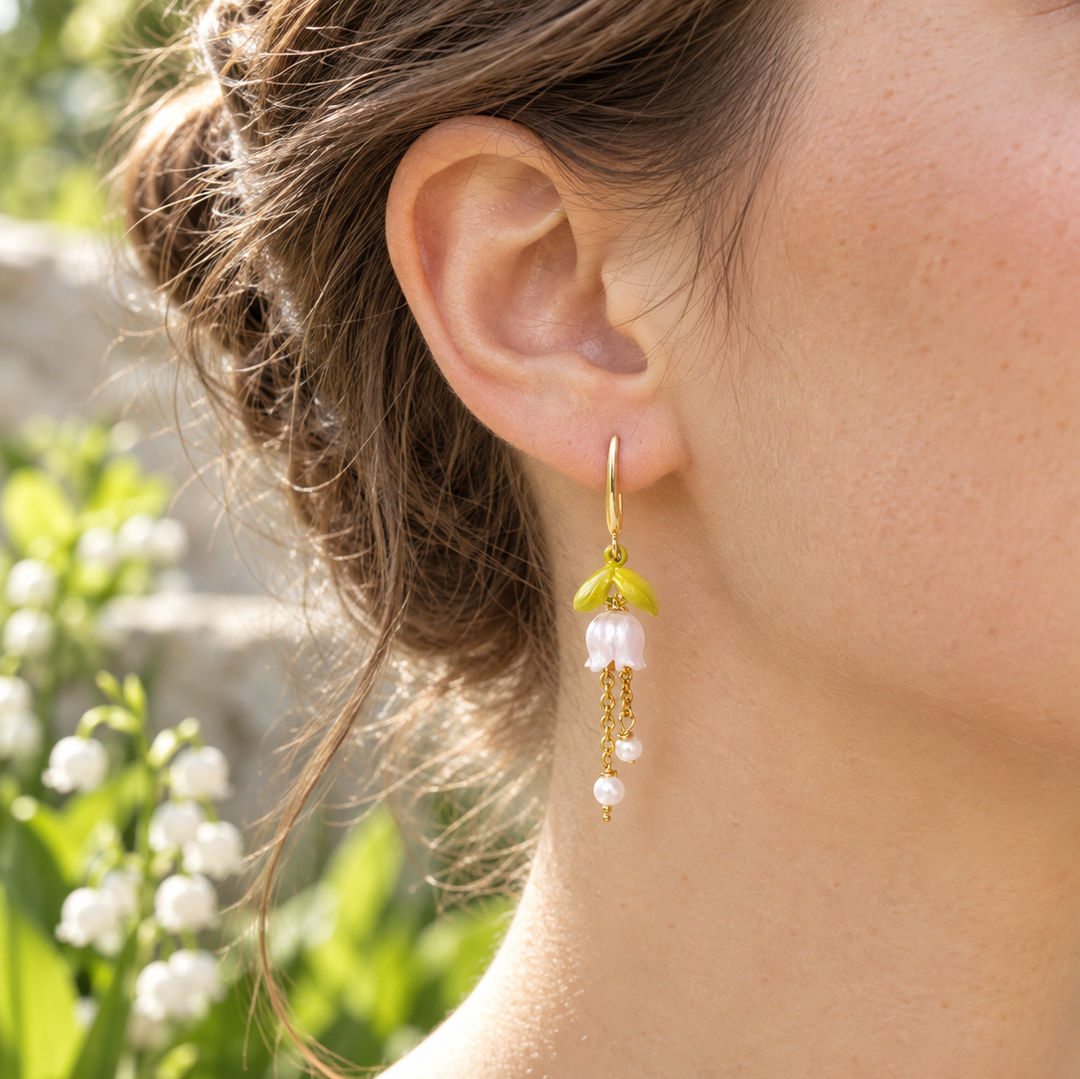 Selenichast Lily of the Valley Earrings
