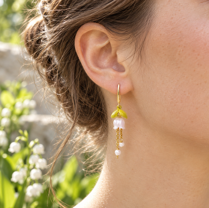Selenichast Lily of the Valley Earrings